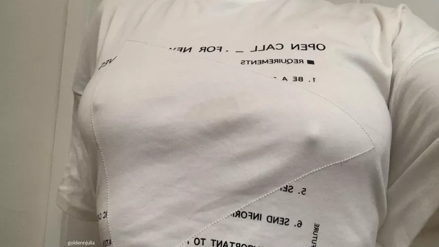 I think you really like how I look in this top by goldennjulia