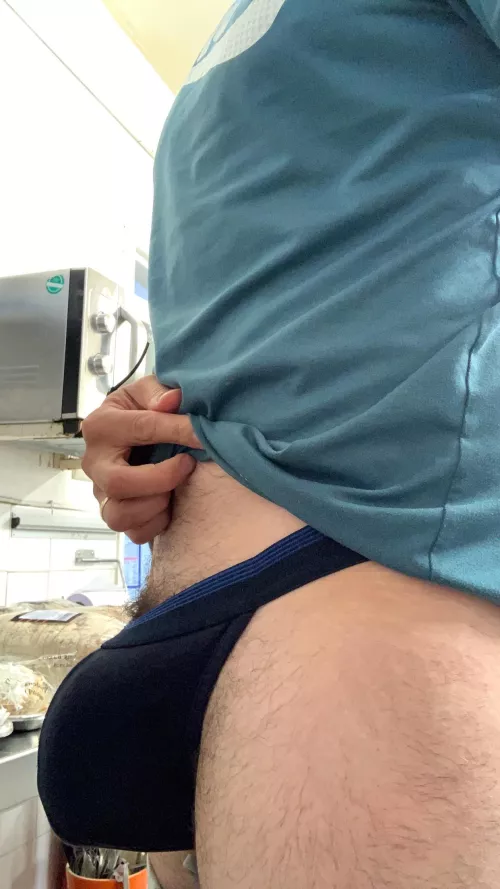 It’s always dangerous when I am working alone 😈 by londonboyyy90