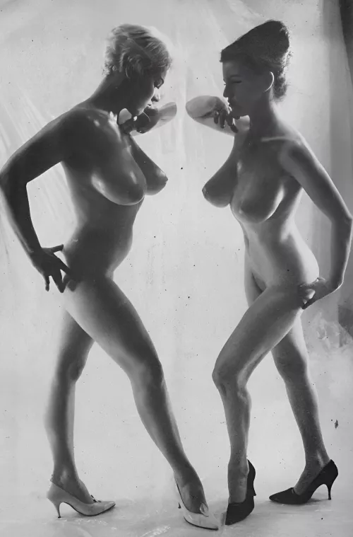 Lorraine Burnett and Jackie Parker, late 50s early 60s by MugPuntertoo