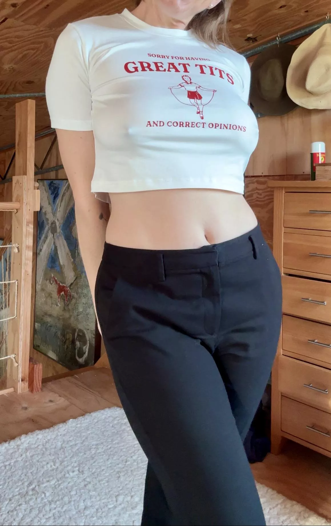 Not quite the right top to go to work in but oh so tempting  posted by Fernfairygoeswild