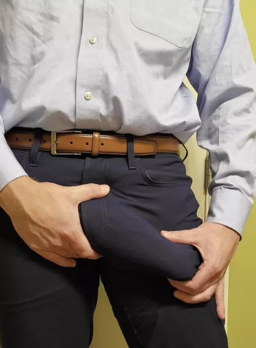 Office bulge  by Pitiful_While_7920