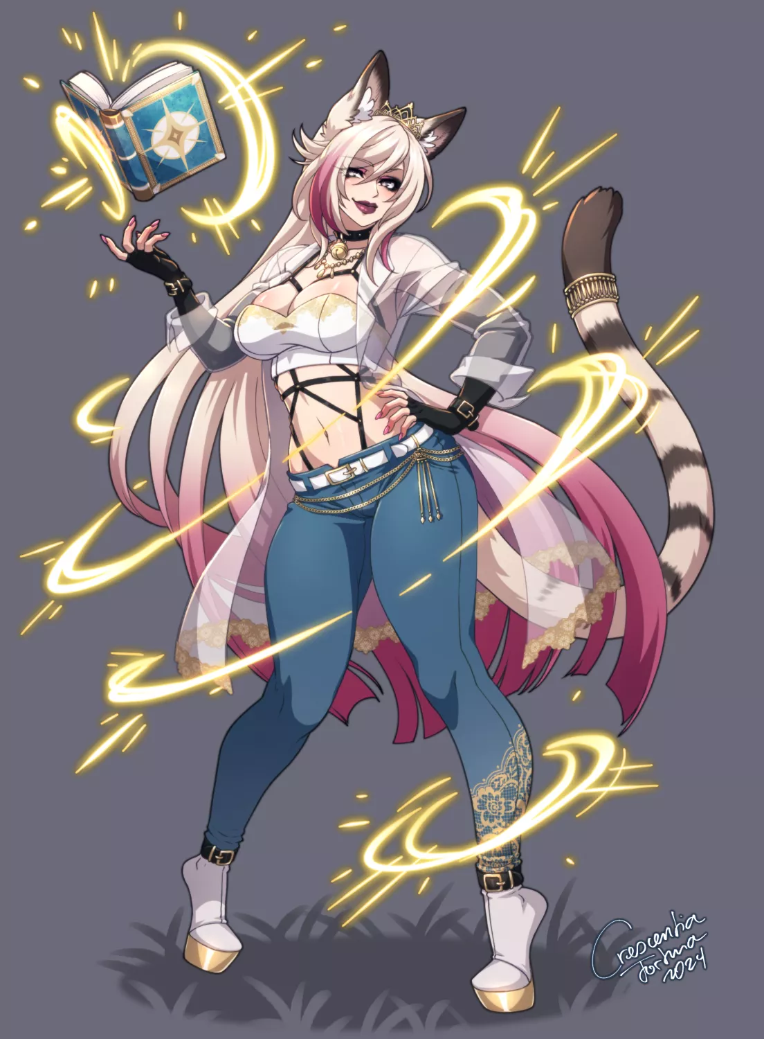 [Original] Aylheen - for Neolf [by Crescentia Fortuna]  posted by Crescentia-Fortuna