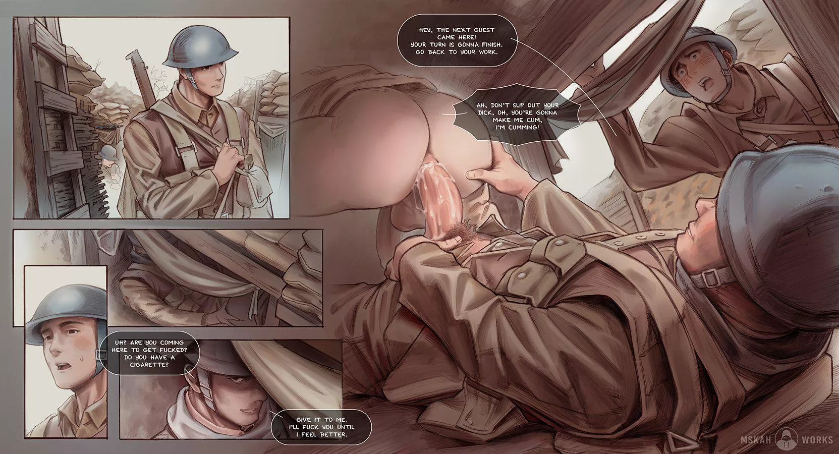 Rest in the trenches (By mskah_t)  posted by ElektraFrost