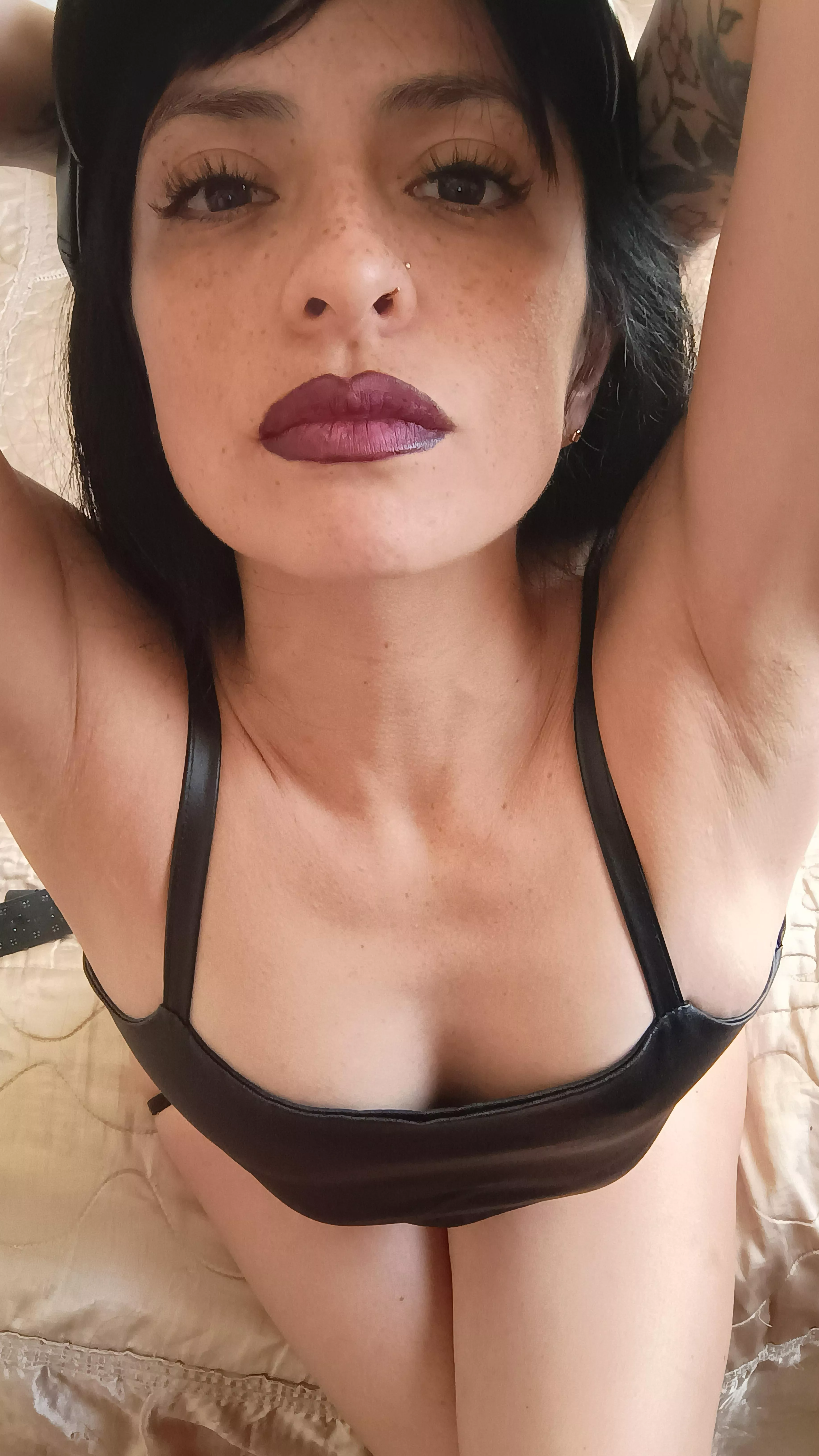 Run your tongue over them and fill them with slime  posted by I_LIKE_HOW_I_AM