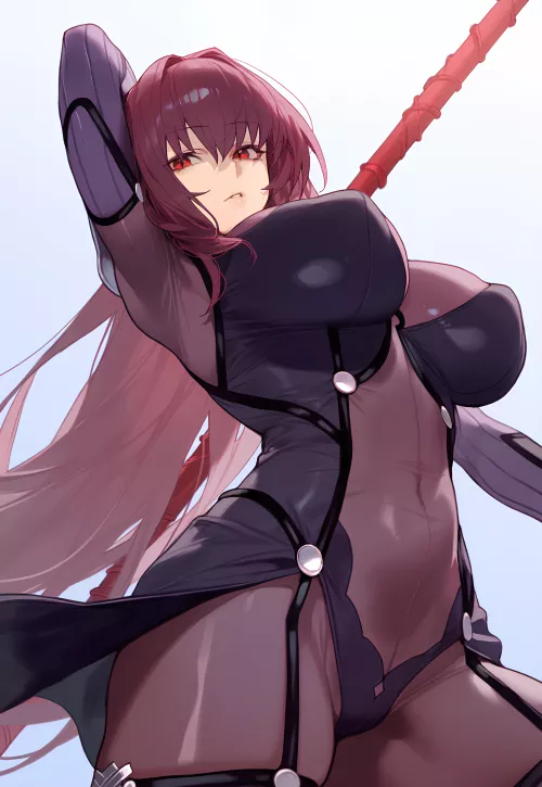 Scathach [Fate/GO] by CheetahSperm18