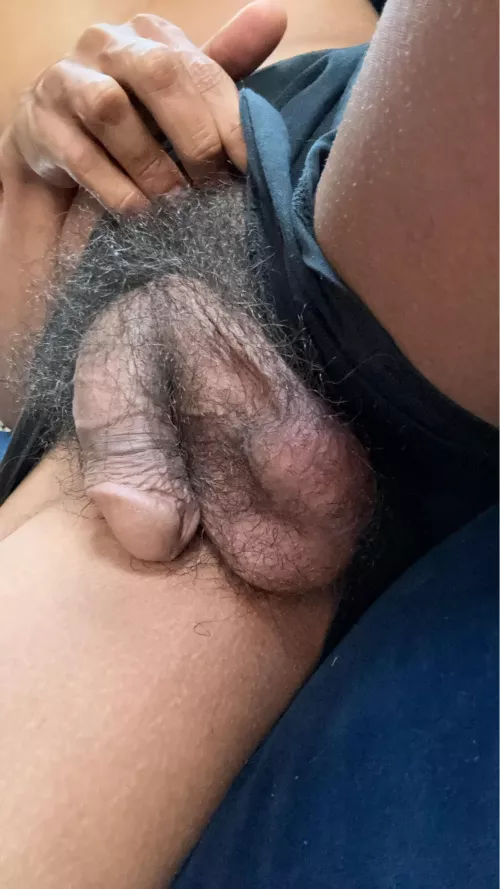 Spilling out of my undies  by foldingfolding