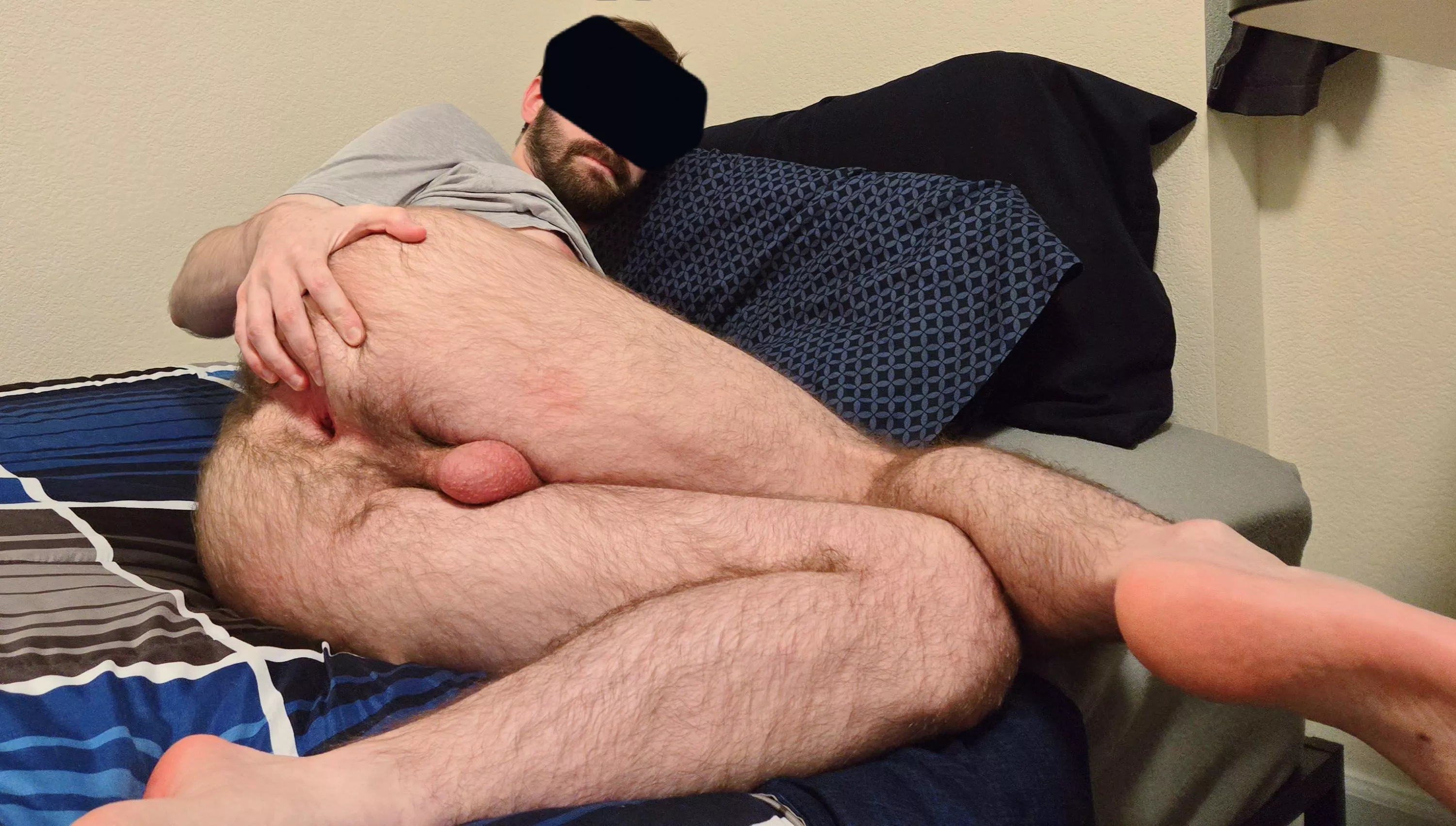 What would you do if you saw me on your bed like this? posted by Kayde_99