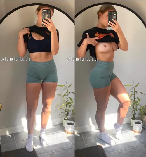 Your kind of gal ;) by hornyhamburglar