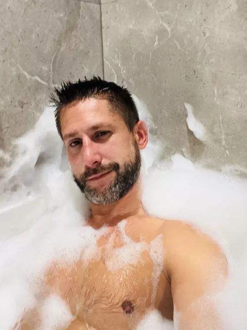 1st bubble bath in the new apt  by Wutzgud369