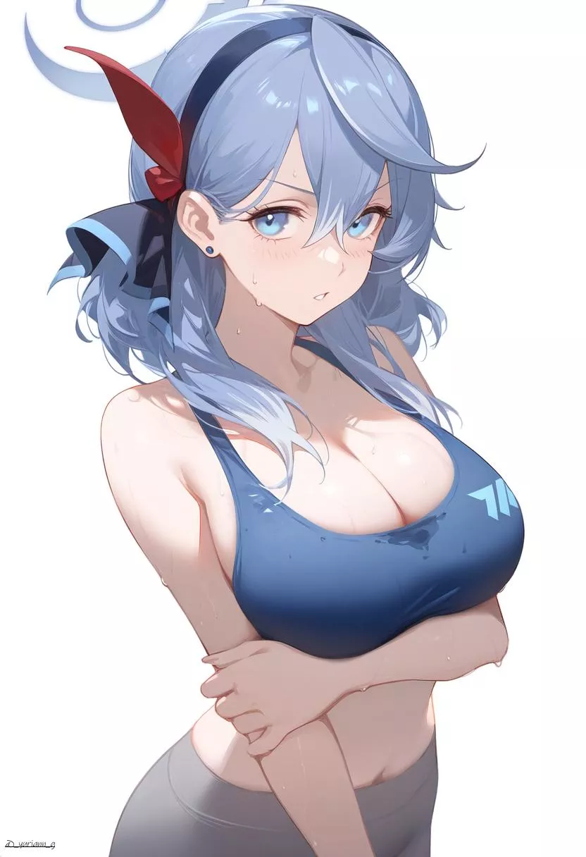 Ako Amau [Blue Archive] posted by CheetahSperm18