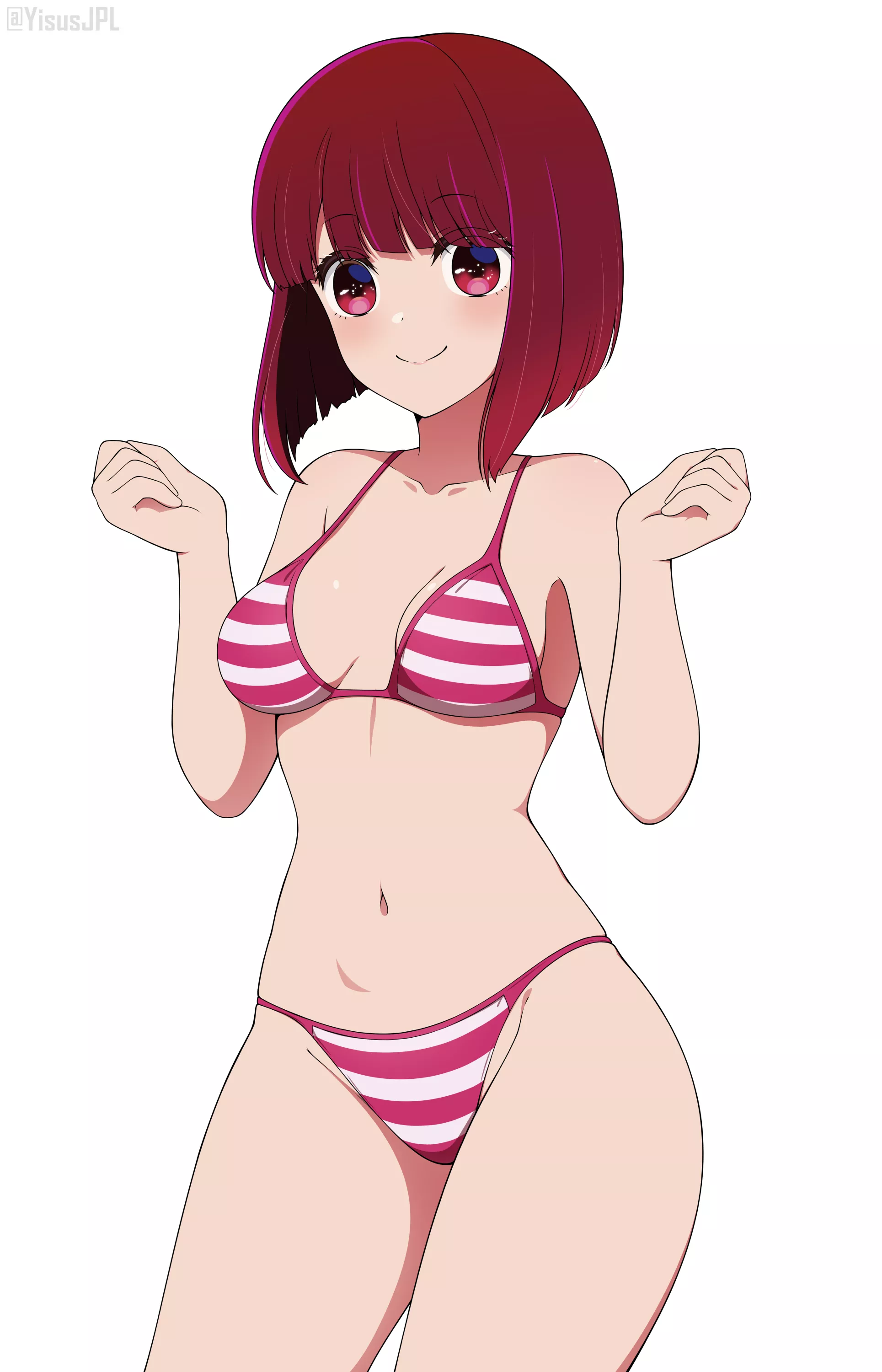 Arima Kana Showing Off Her Body In A Bikini (Oshi No Ko) posted by Csxc