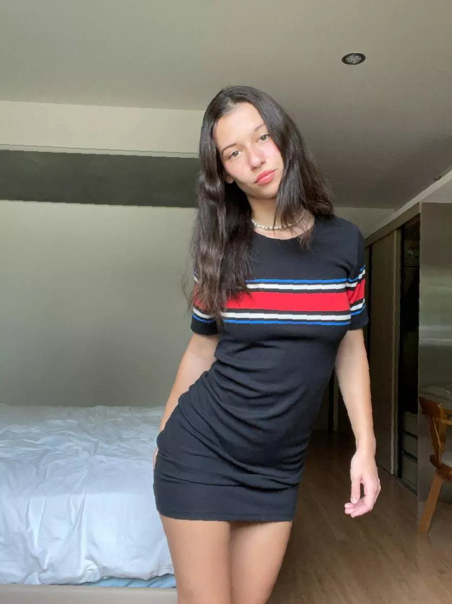 Do I look good in this dress? posted by CakeGirlPhoto