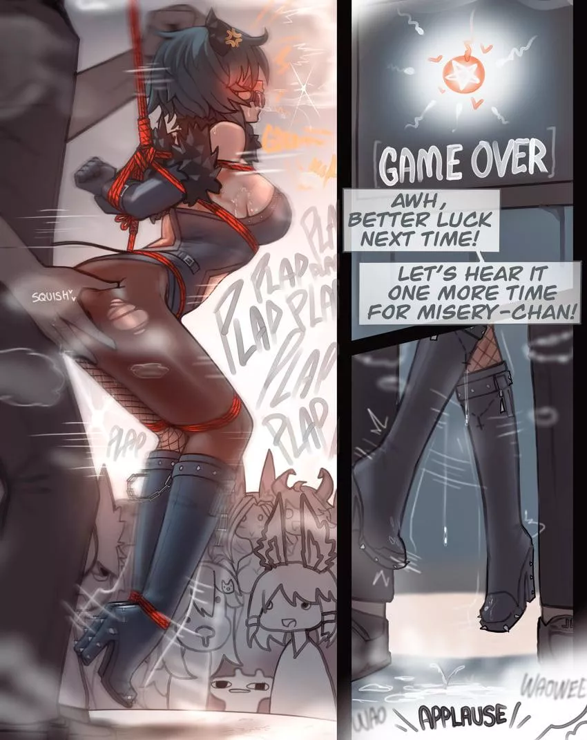 I am nothing more than a show for people. My body exists to be displayed, as I am forced to cum non stop. I live to serve... (ehrrr) posted by ohgodsomuchweirdporn