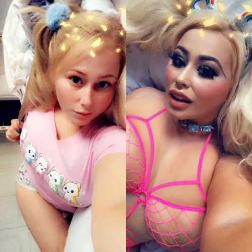 It’s amazing what makeup can do :) by pollyrocket_x