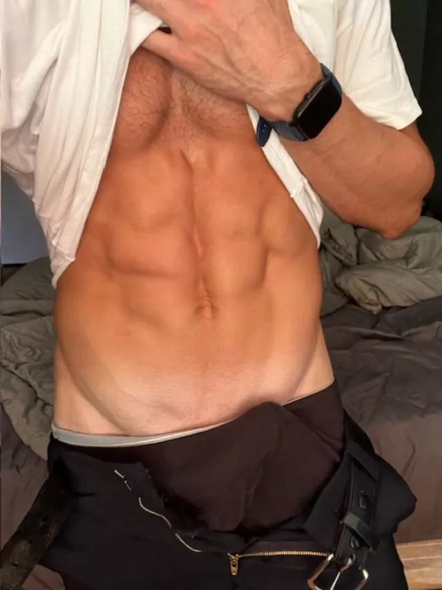 Just got out of work, you still coming over?  posted by Longleanandhandsome