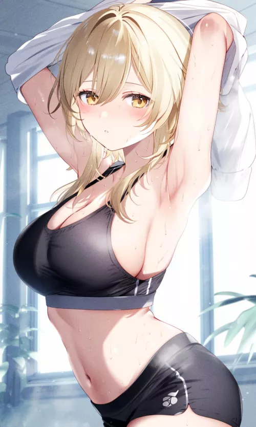 Lumine [Genshin Impact] by CheetahSperm18