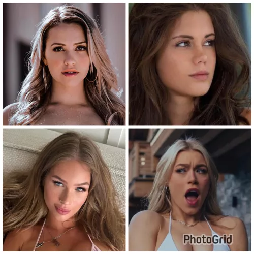 [Mia Malkova] vs. [Little Capeice] vs. [Sky Bri] vs. [Elle Brooke] the most beautiful pornstar? by Inananana