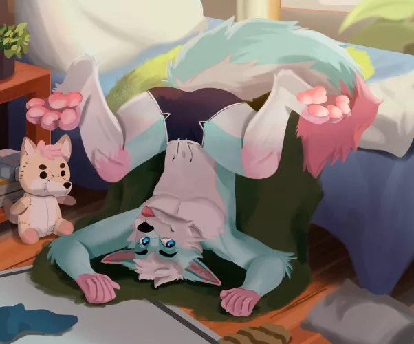 Oops! Fell Out of Bed! [bodjiart] by DL2828