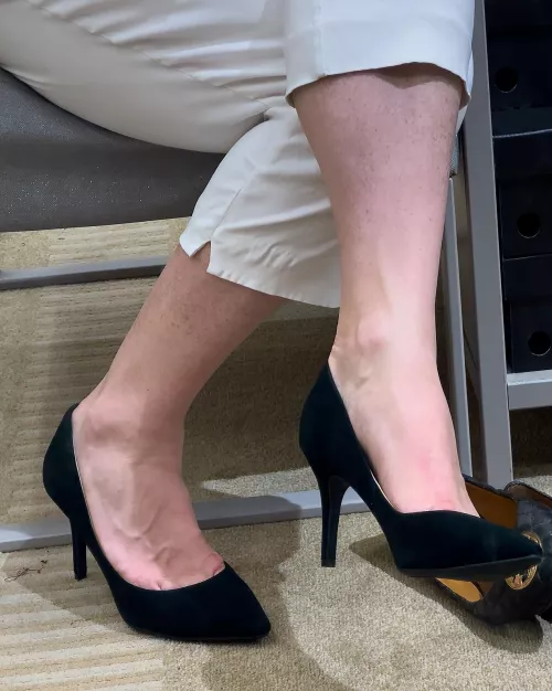 Still Searching For Nice Black Suede Pumps by iikutsu