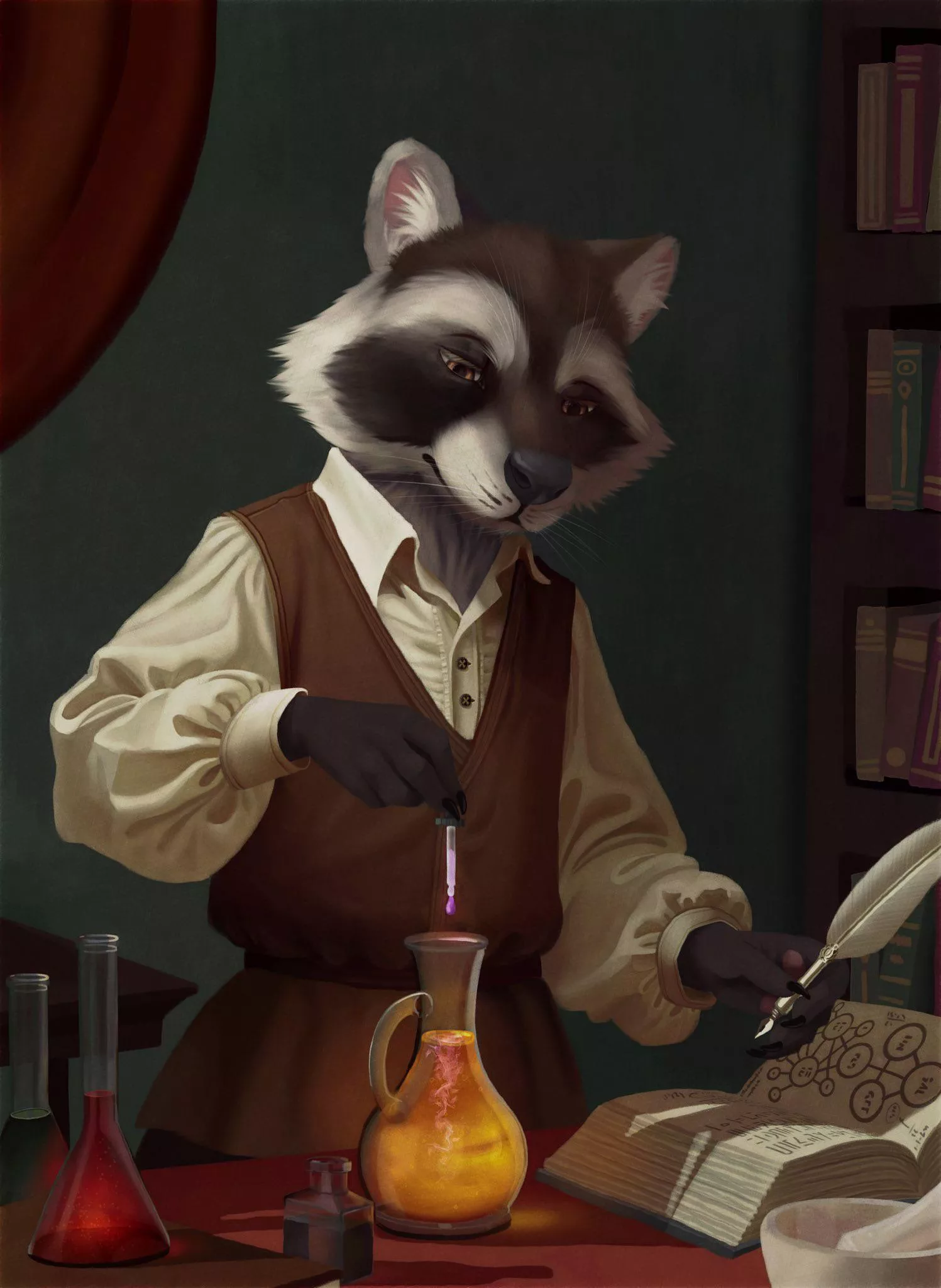 The alchemist [art by me] posted by cgcritter