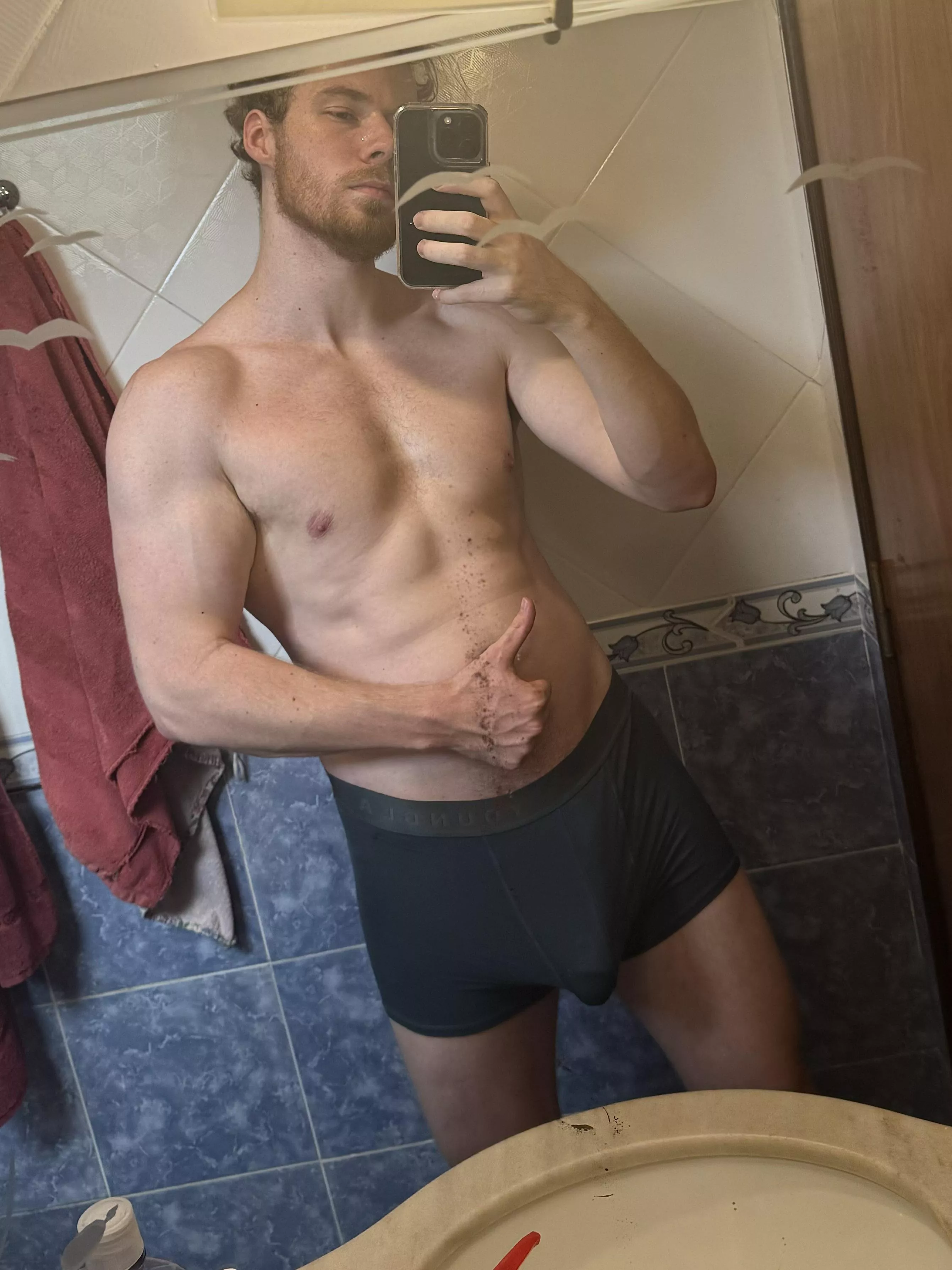 Woke up with a thick 9” bulge trying to escape my boxers again, come bend over bro I just want to bully your tight ass posted by bwcxxl