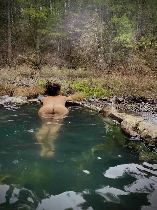 A fairy at the hotspring is inviting you … posted by lolasrosebud