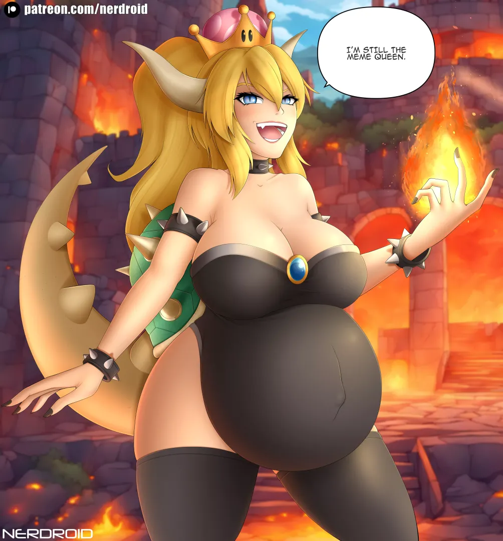 Bowsette is still the meme queen. (NerDroid) posted by Ner-Droid