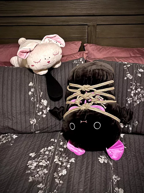 Bun wanted to be the rigger today so they invited a friend by cpschel