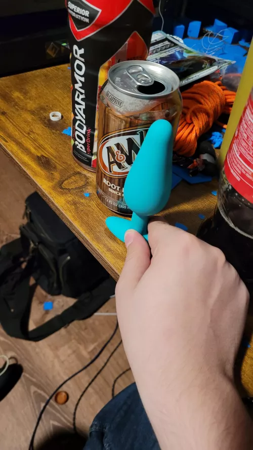 I bought a butt plug, it feels weird to use by VryxObin-1