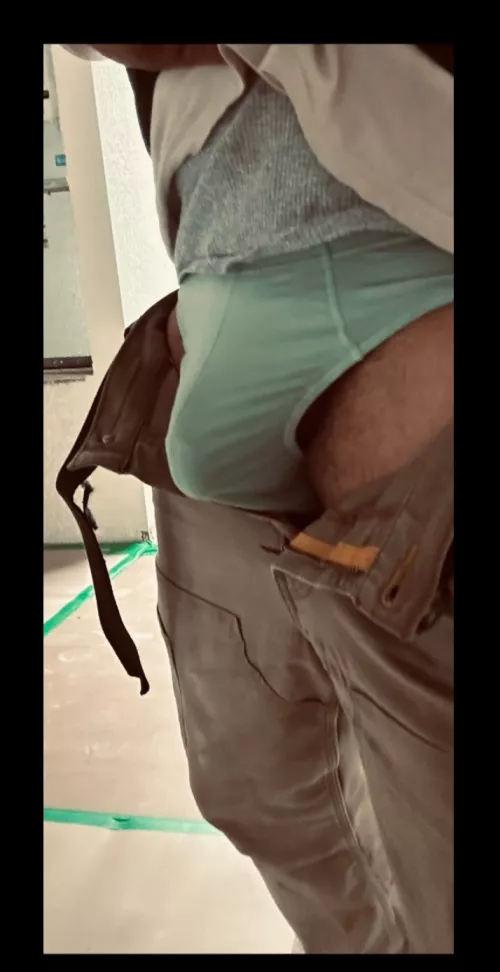 It gets hot at work, gotta let it breathe sometimes  by hard2hangwith