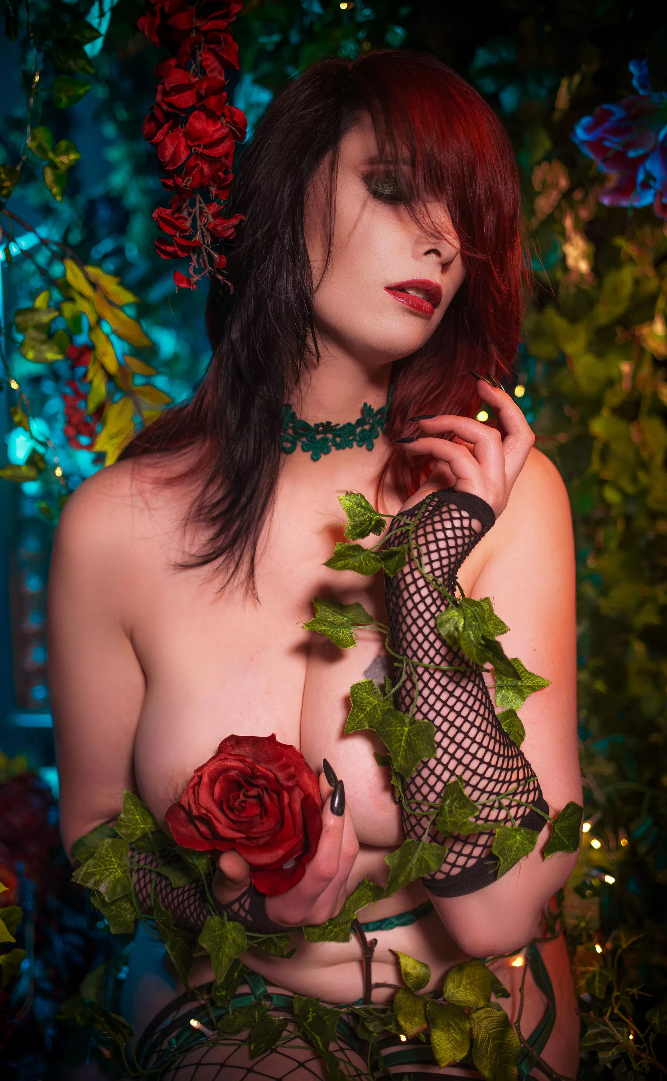 Poison Ivy. posted by Umbra-Rosa