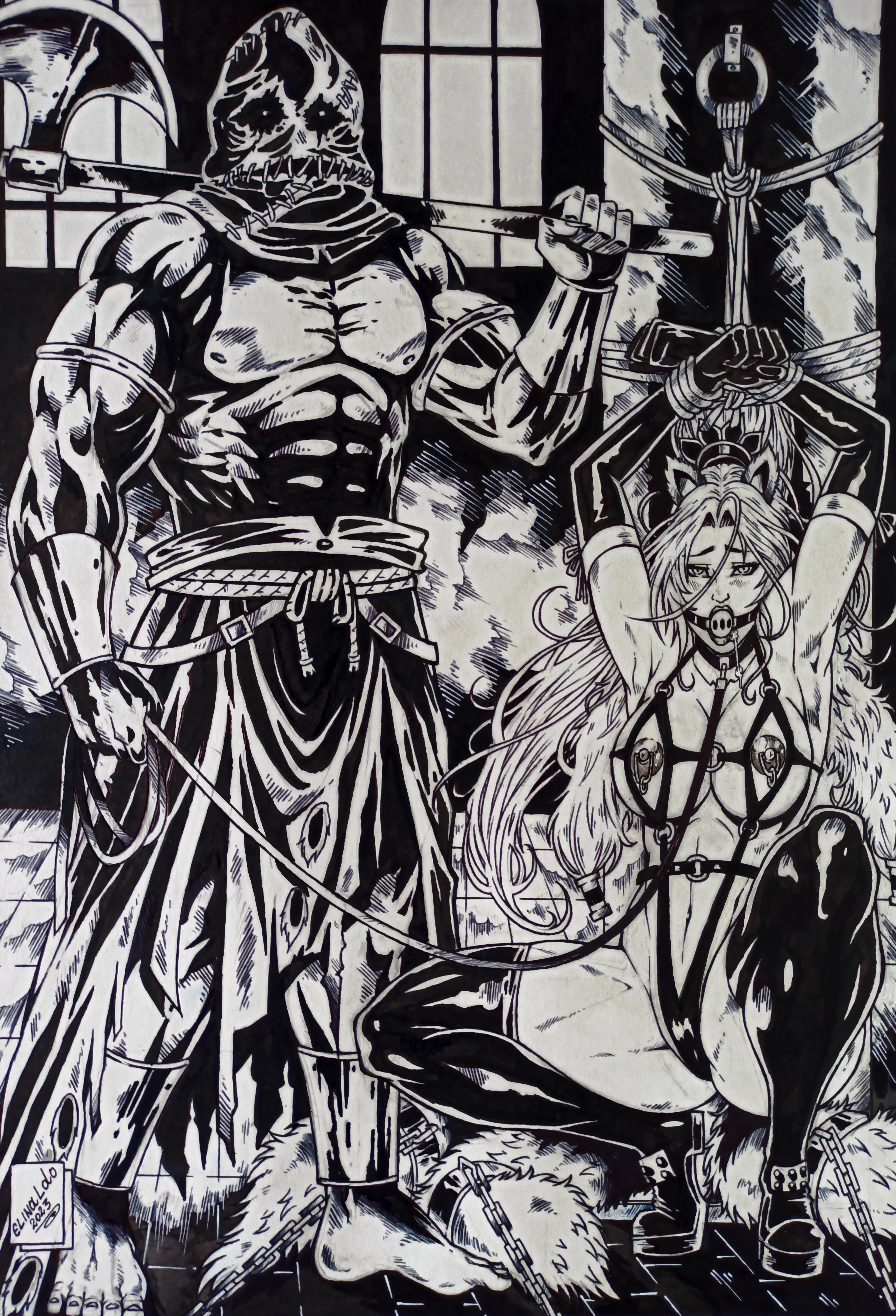 The girl took something she didn't owe from the castle, now it will be used by the servants as payment. posted by darthkaosbz