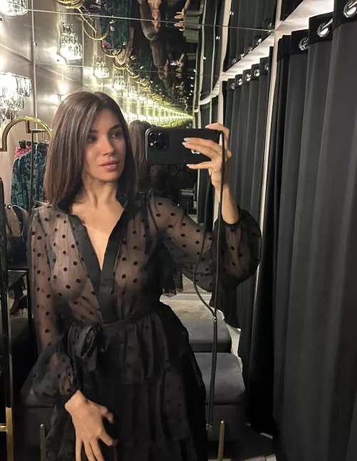 This dress is definitely too revealing for a date by foreverbabbyy