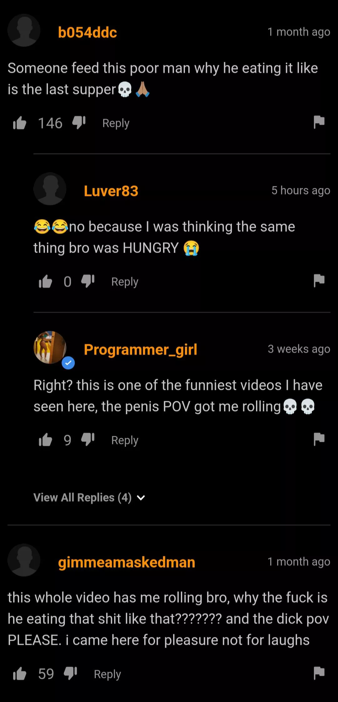 bro was HUNGRY  posted by ilovehotdogs1