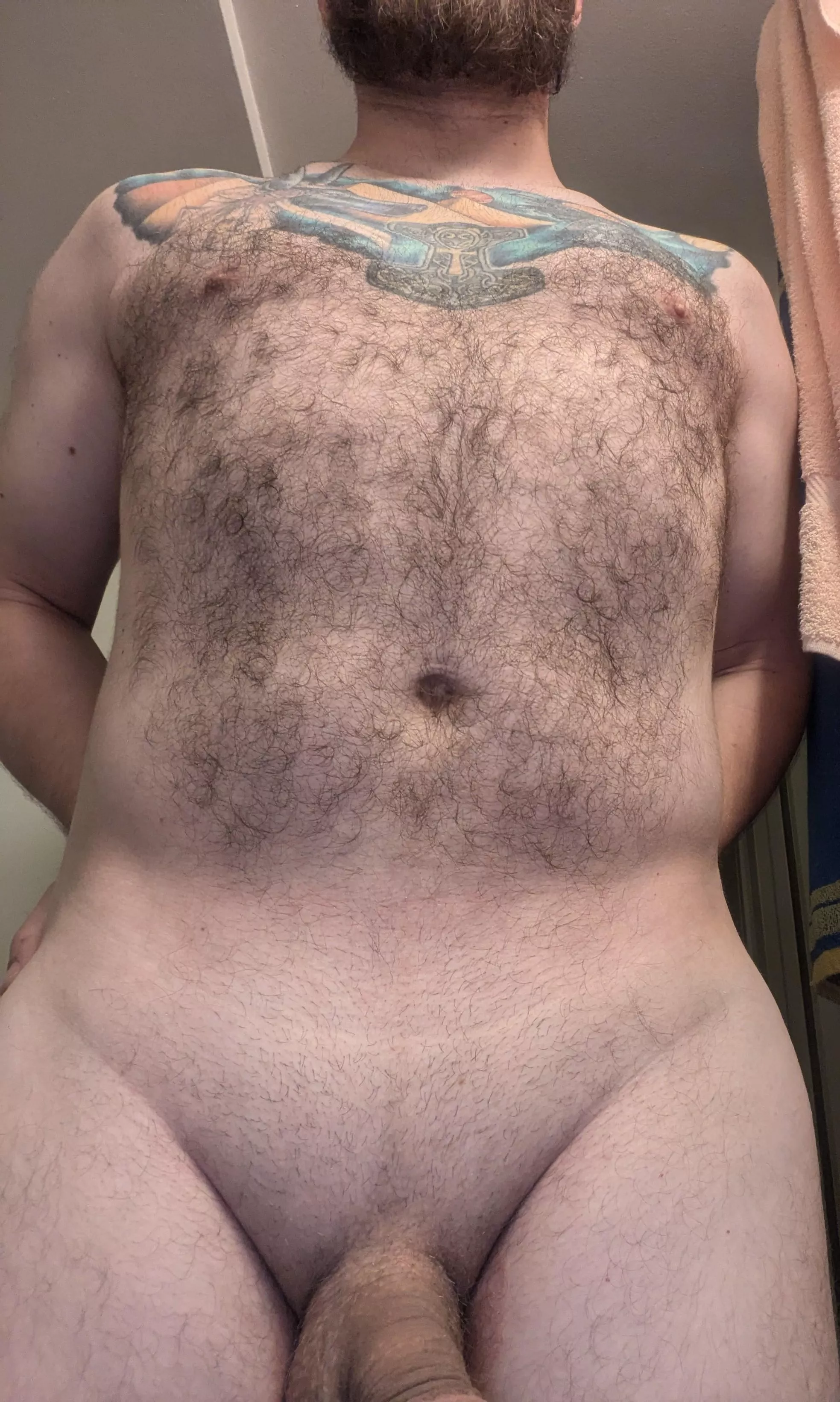 Fresh outta the shower and headed to work  posted by BayerischHimself