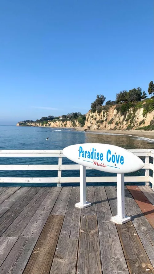 Just look how beautiful the view is, Paradise cove malibu  by Dreambiggirll
