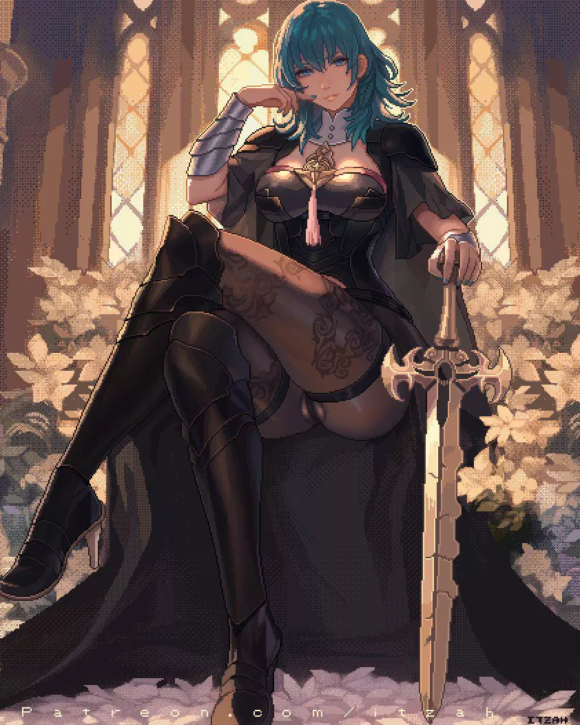 Pixel Byleth posted by LafterMastr