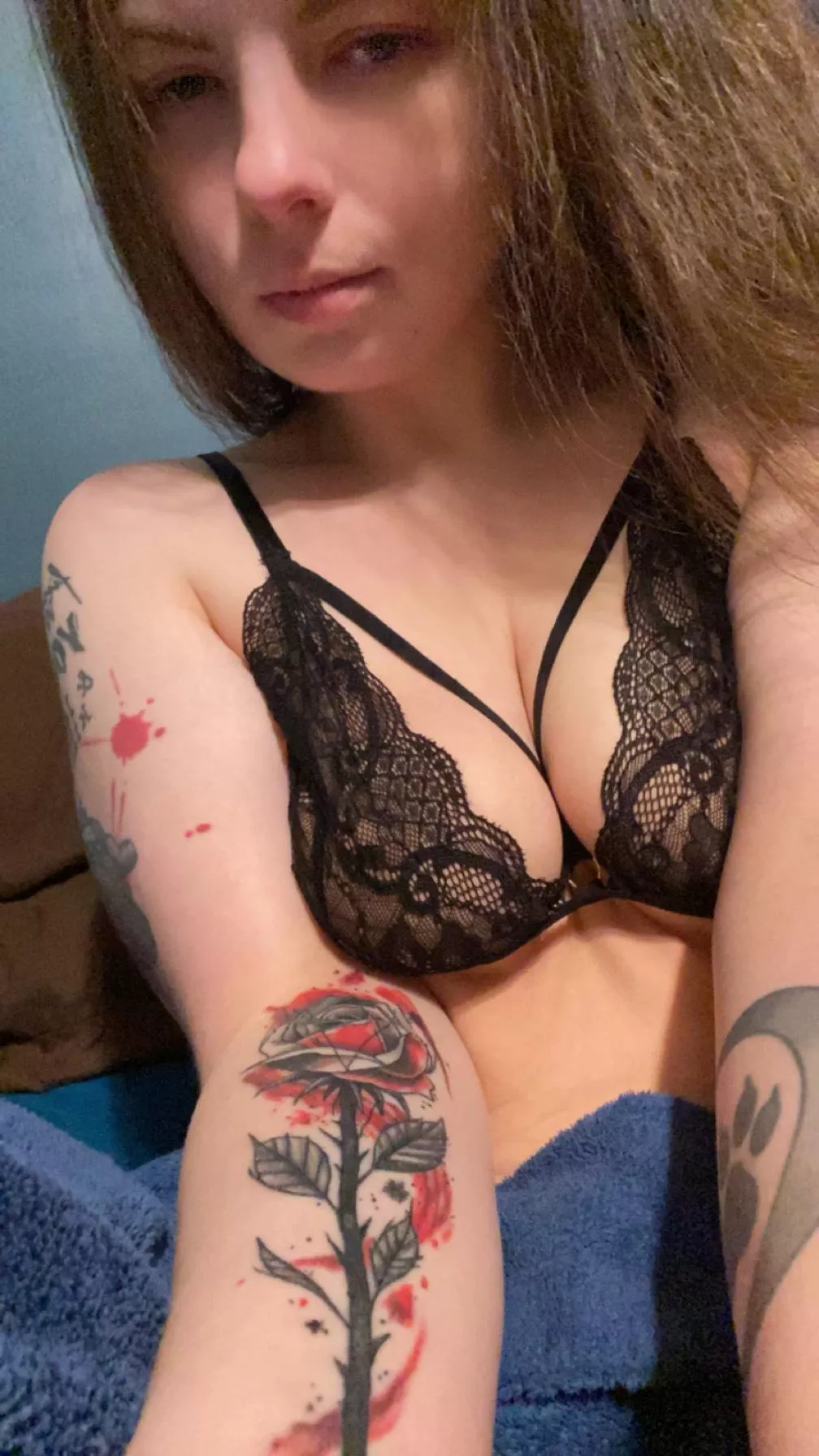 Showing off my new tatt  posted by deadasfuc