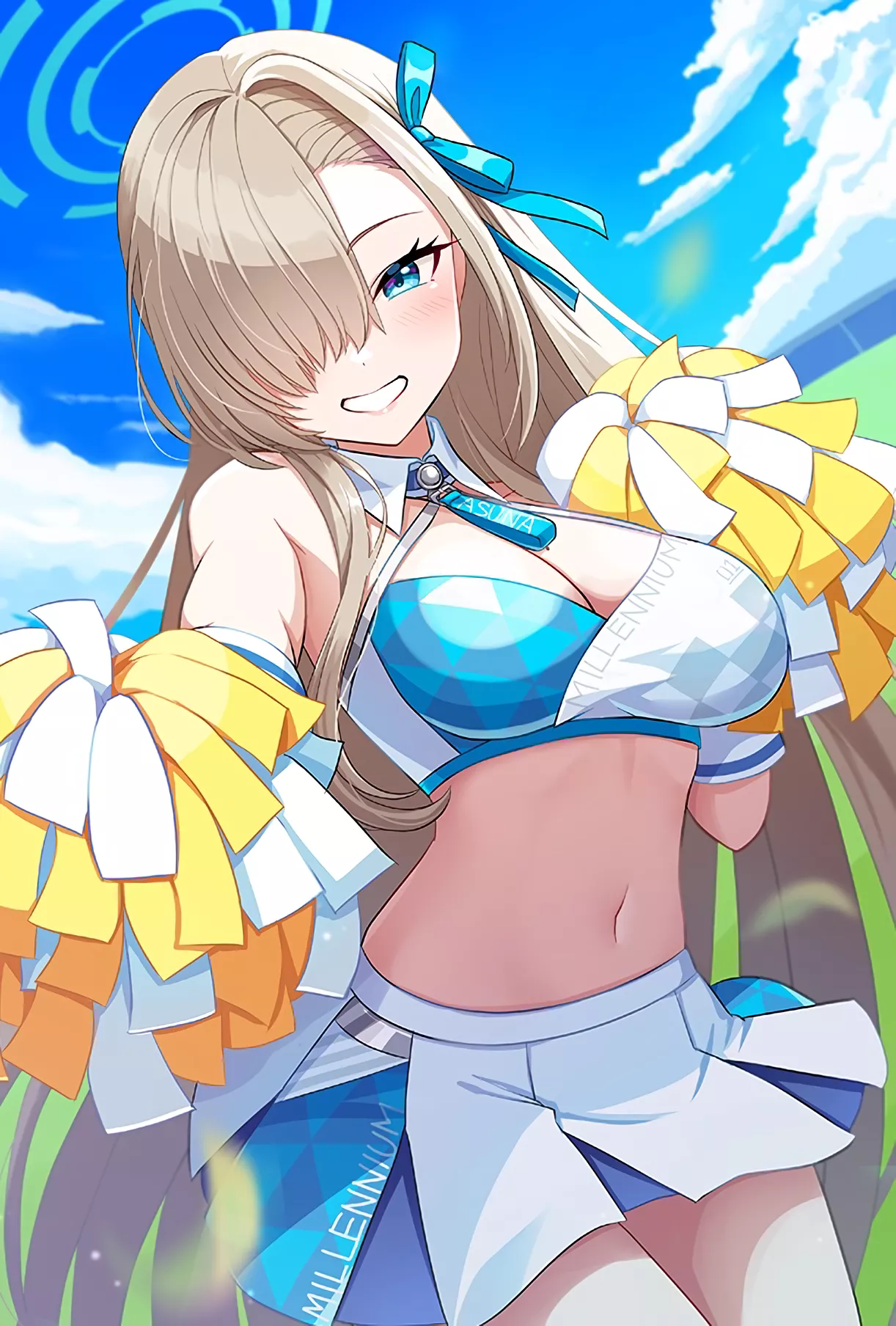 Cheerleader Asuna [Blue Archive] posted by CheetahSperm18