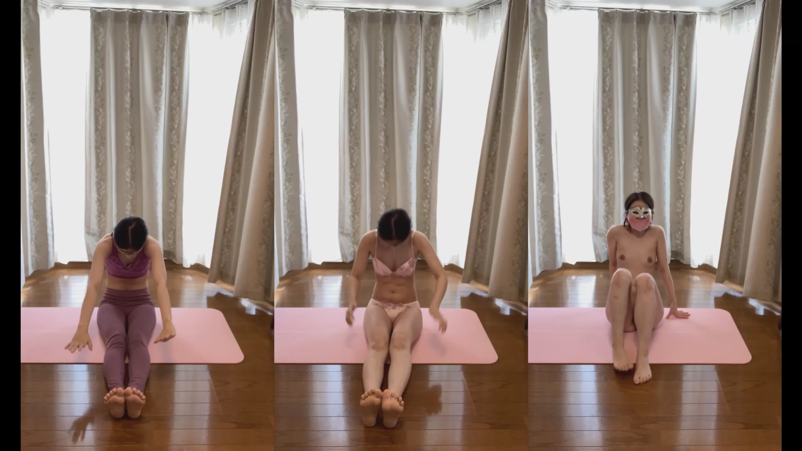 It is yoga day posted by HappyYuna