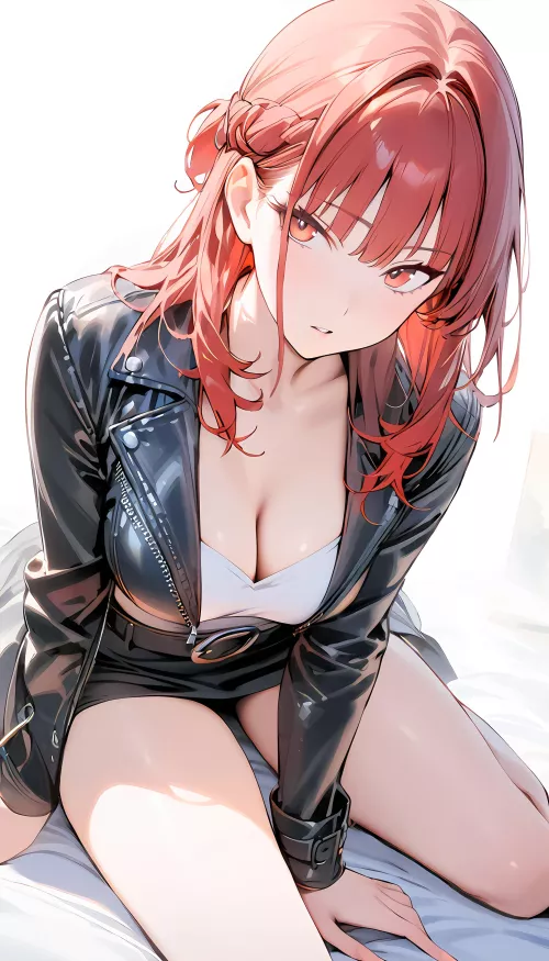 Leather Jacket  by CheetahSperm18