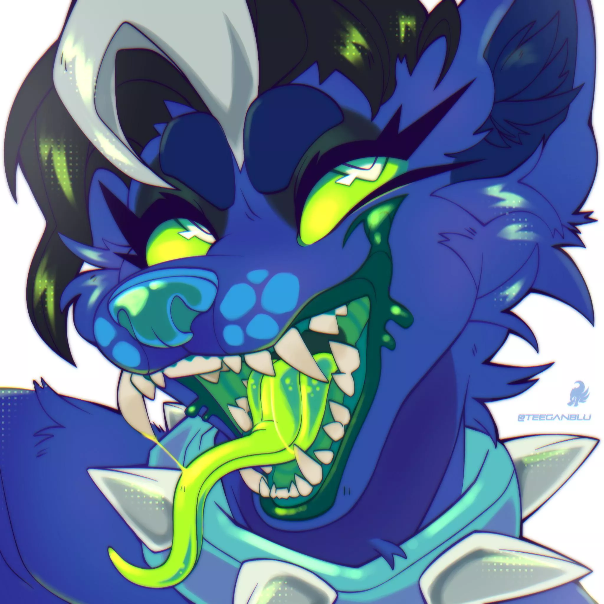 Maws or Paws?! I think you can tell which one I like most~ [art by me @teeganblu] posted by Teeganblu