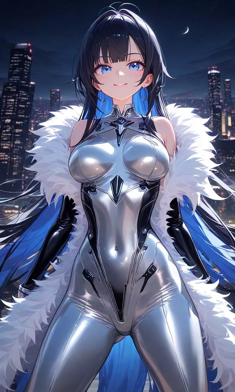 Metallic Bodysuit  posted by CheetahSperm18