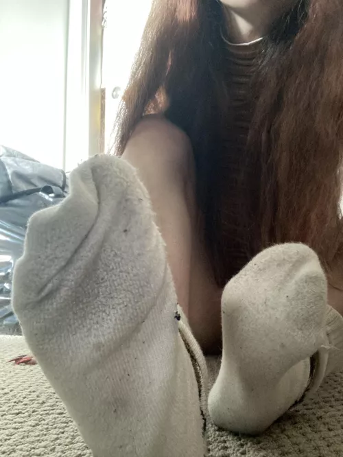 [selling] These fuzzy socks are ready for you~Selling pantys/socks/bras/vials/digital by SlutSellingSocks