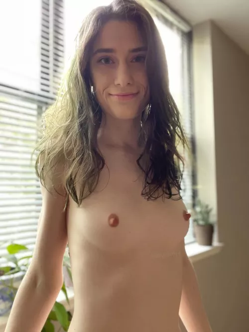 Tickle my nipples with your tongue by feistylilkitty