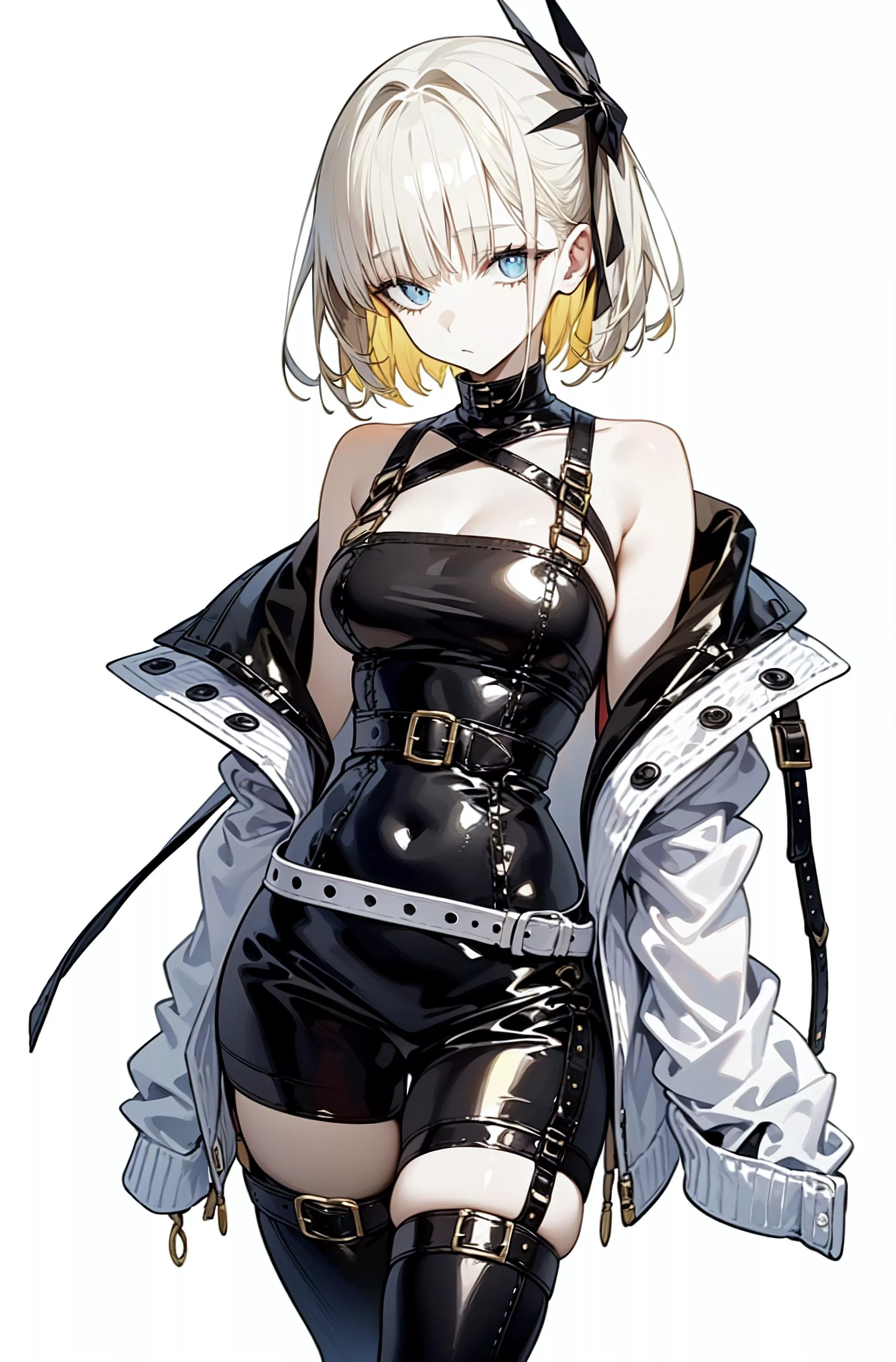 White Jacket & Casual Latex  posted by CheetahSperm18