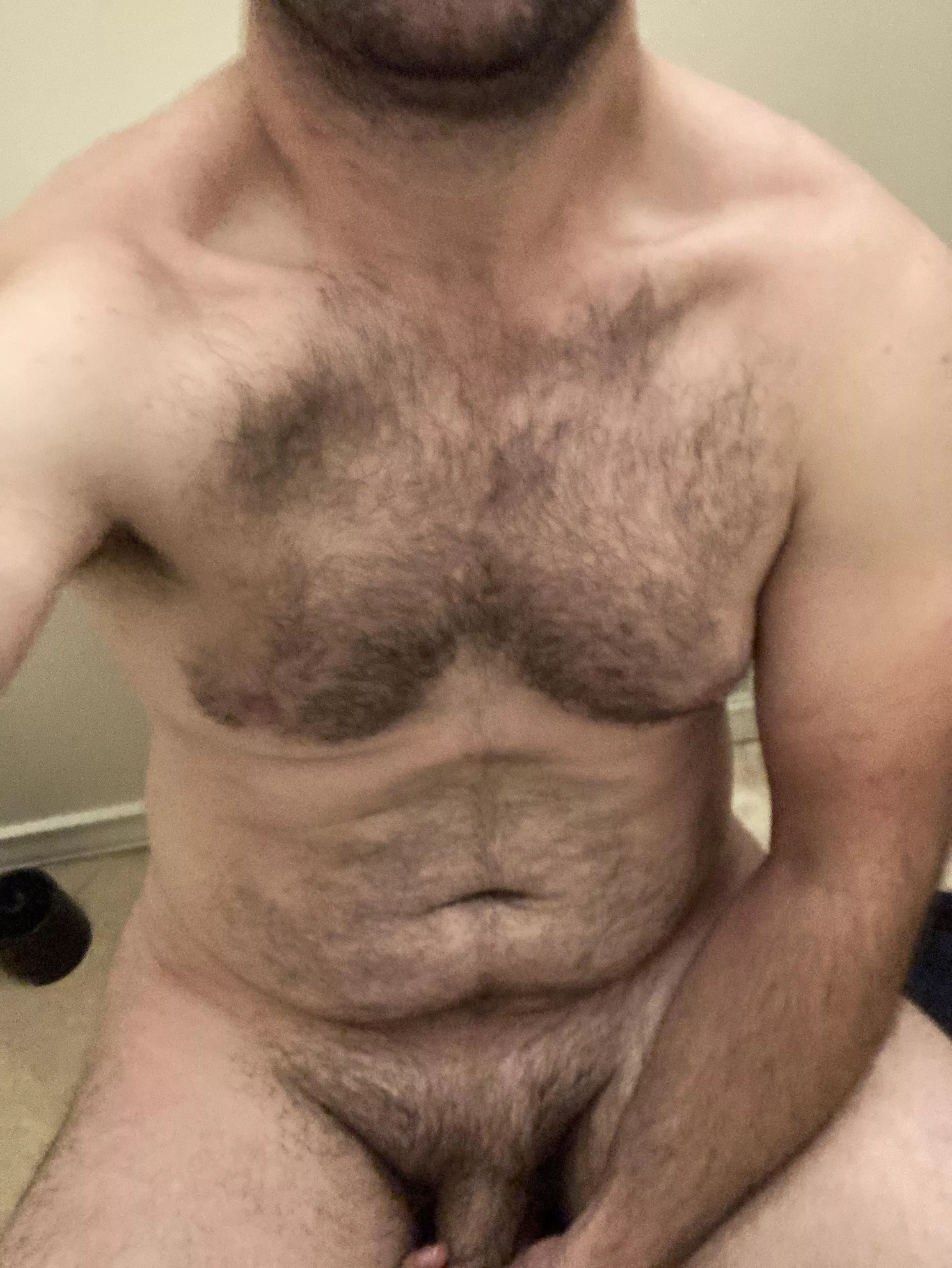 (36) Love feeling another person stroke my chest hair… posted by DFWCowboy88