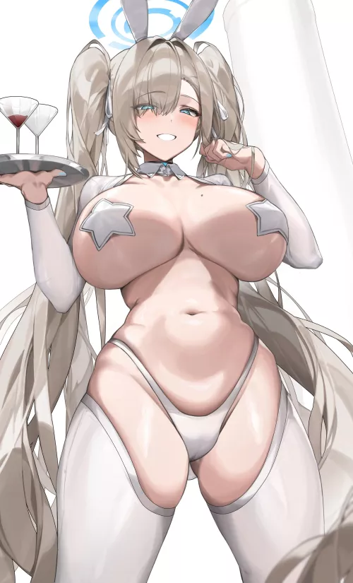 Asuna serving (SAmart / _SA_MART_) [Blue Archive] by elegantloveglimmer