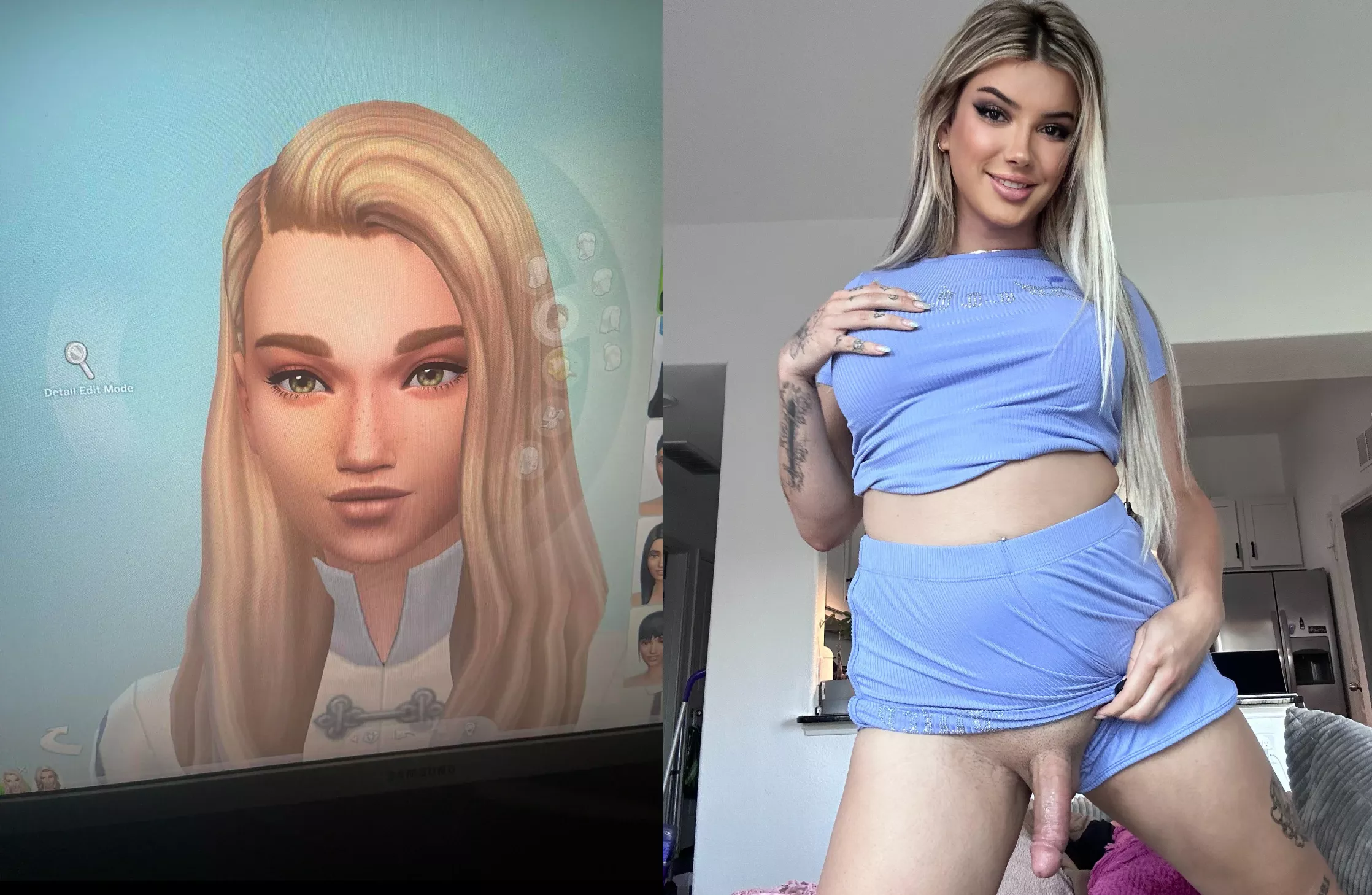 before vs after.. didn’t think it would go this far 😅 posted by smashthatboooty