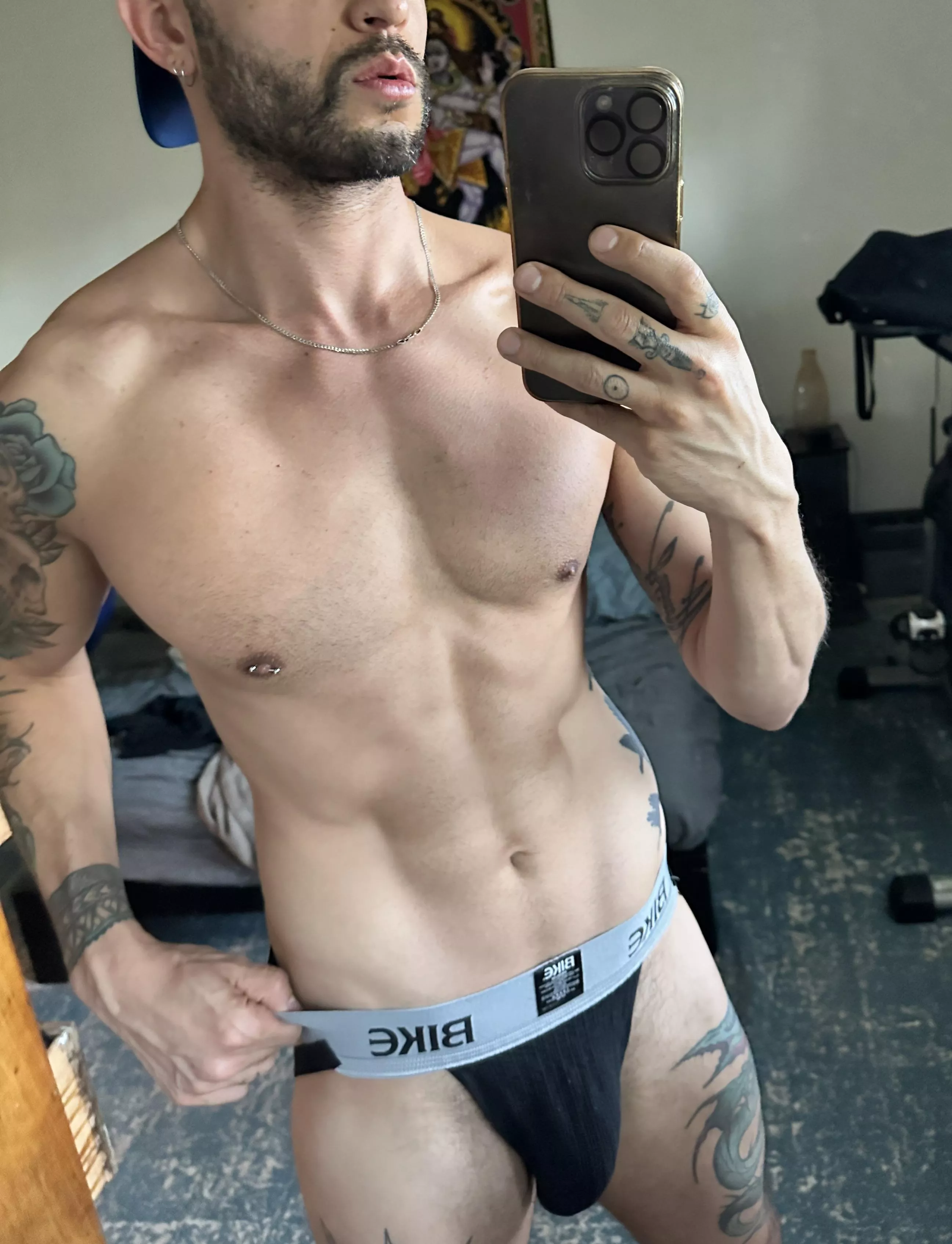 Blk bike jock🚴  posted by notorious_dani_boy